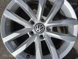 Light alloy wheels Wolkswagen R16/6.5 J, Good condition. - MM.LV