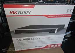 Jauns HikVision DS-7616NI-K2/16P 16-kanālu PoE video ierakstītājs - MM.LV