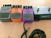 педали: Behringer Super Fuzz, Bass Overdrive - MM.LV - 1