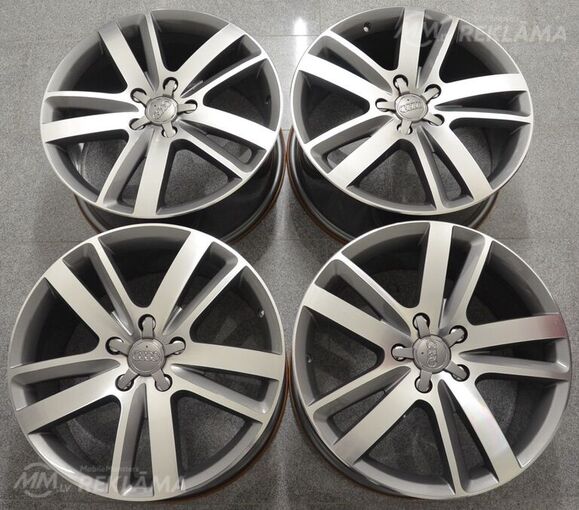 Lietie diski Audi Q7 VW Touareg R20 5x130 S-Line, kā jauns. Lietie diski Audi Q7 VW Touareg R20 5x130 S-Line, kā jauns. - MM.LV
