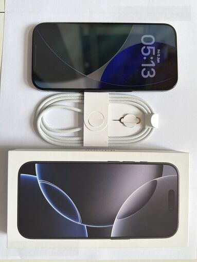 Apple iPhone 16 Pro 128 GB, Perfect condition, Warranty. - MM.LV