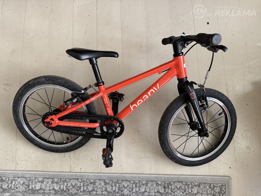 Bicycle for children, 4-7 year 16 100-125, Beany zero 16. Bicycle for children, 4-7 year 16 100-125, Beany zero 16. - MM.LV