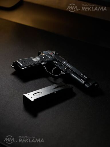 Asg M9 gbb + bio bumbiņas, gāze un loader. - MM.LV