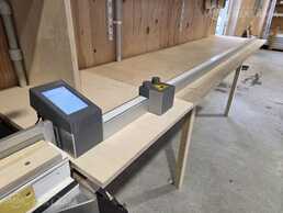 Digital Miter Saw Fence Pedante LS-36-U 3400 mm - MM.LV
