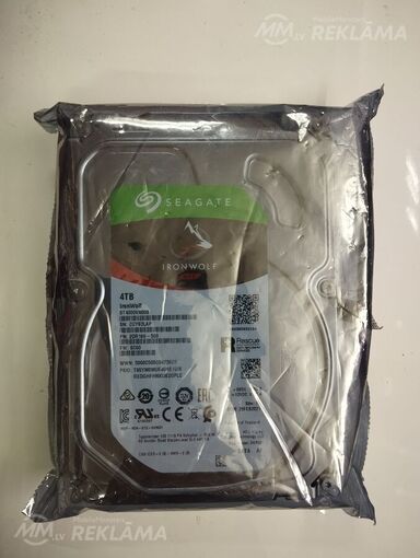 Jauns Seagate IronWolf nas hdd (Neatvērts) - MM.LV