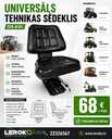 Mehāniskais scissor tipa traktora sēdeklis ar regulācijām granit qua - 6 Mehāniskais scissor tipa traktora sēdeklis ar regulācijām granit qua - MM.LV - 6