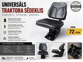 Mehāniskais scissor tipa traktora sēdeklis ar regulācijām granit qua - 8 Mehāniskais scissor tipa traktora sēdeklis ar regulācijām granit qua - MM.LV - 8