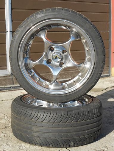 Light alloy wheels Audi, Ford 4x108 R16, Good condition. - MM.LV