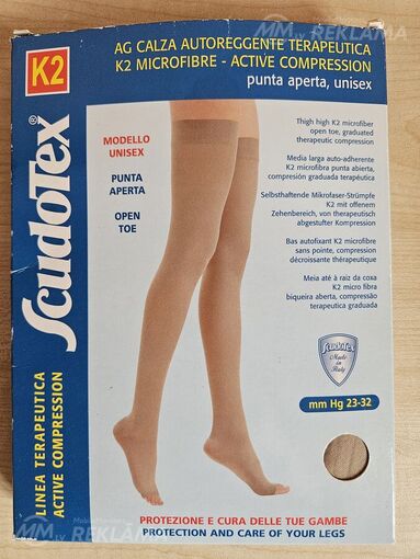 Pārdodu jaunas kompresijas zeķes Scudotex K2 Microfibre. - MM.LV