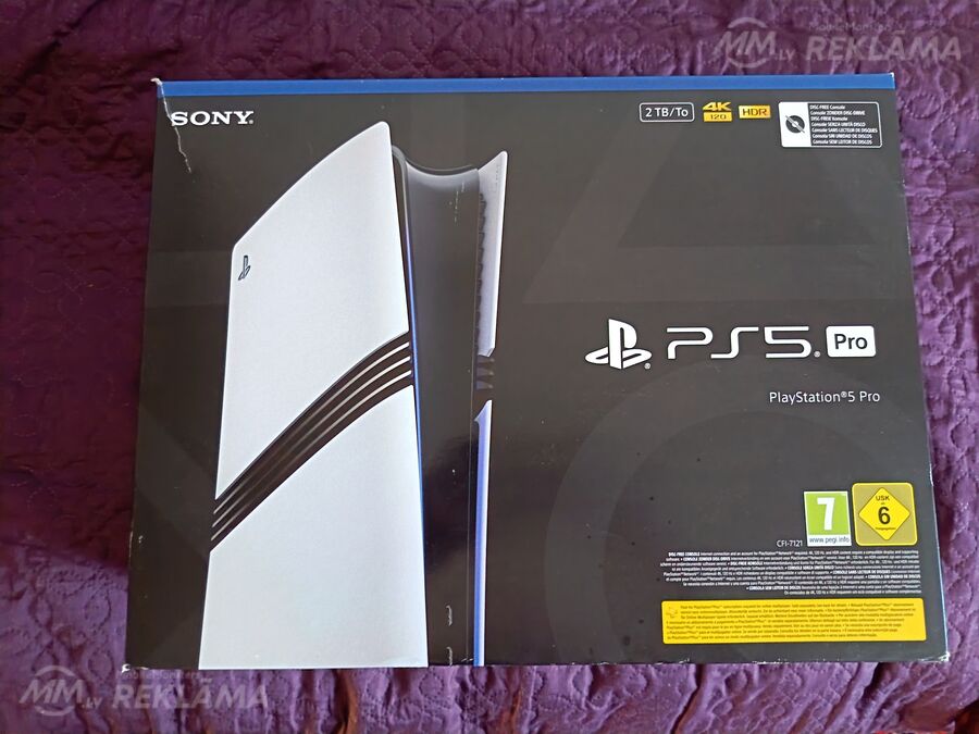 Spēļu konsole Sony Playstation 5 pro, Perfektā stāvoklī. Spēļu konsole Sony Playstation 5 pro, Perfektā stāvoklī. - MM.LV