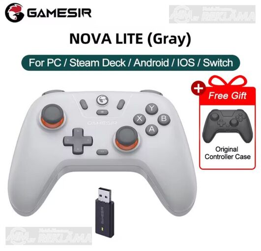 GameSir Nova Lite Gamepad, PC Switch 2 Gaming Controller, Gaming GameSir Nova Lite Gamepad, PC Switch 2 Gaming Controller, Gaming - MM.LV