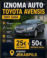 Toyota Avensis, 2007, 2.2 l./Dīzeļdegviela. - MM.LV