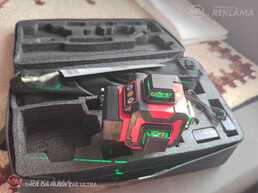 4D Laser Level with 16 Lines (Green Laser) + Tripod + Two Batteries - MM.LV