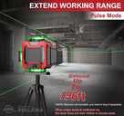 4D Laser Level with 16 Lines (Green Laser) + Tripod + Two Batteries - 5 4D Laser Level with 16 Lines (Green Laser) + Tripod + Two Batteries - MM.LV - 5