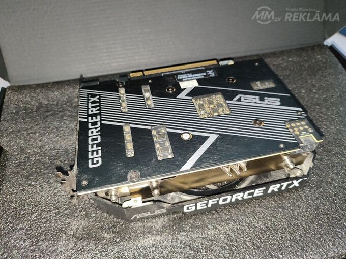 Videokarte asus GeForce rtx 3060 12GB labā stāvoklī Videokarte asus GeForce rtx 3060 12GB labā stāvoklī - MM.LV