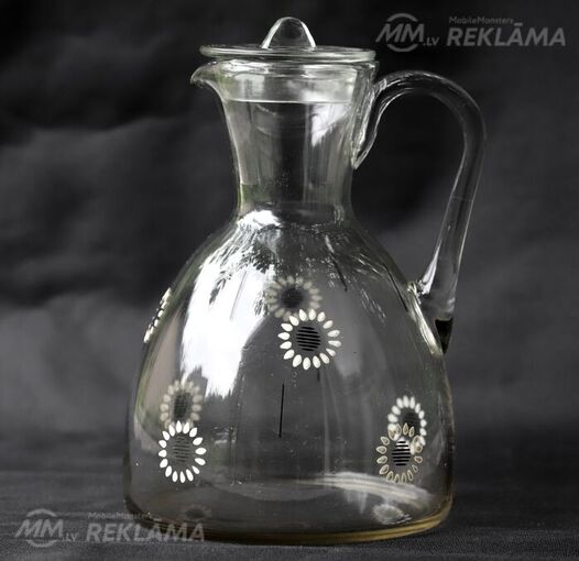 Stikla karafe '60/'70-tie. - MM.LV