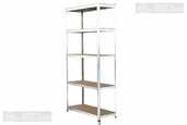 Plaukts. Metāla plauktu konstrukcija 180*90*40 - 3 Plaukts. Metāla plauktu konstrukcija 180*90*40 - MM.LV - 3