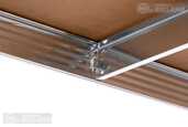 Plaukts. Metāla plauktu konstrukcija 180*90*40 - 6 Plaukts. Metāla plauktu konstrukcija 180*90*40 - MM.LV - 6