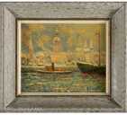 For sale collection of 10 paintings by Latvian emigree artists, - MM.LV - 7