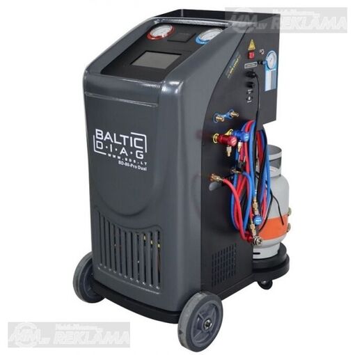 Automātiskā gaisa kondicionieru uzpildes stacija BD-80 PRO Dual, R134a Automātiskā gaisa kondicionieru uzpildes stacija BD-80 PRO Dual, R134a - MM.LV