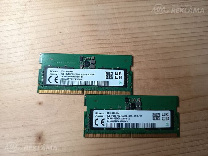 Sk hynix DDR5 sodimm 8GB 5600MHz Laptop ram Sk hynix DDR5 sodimm 8GB 5600MHz Laptop ram - MM.LV