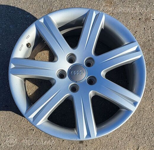 Lietie diski Audi A3 TT A4 B5 B6 A6 C4 C5 R17 5x112, Labā stāvoklī. - MM.LV