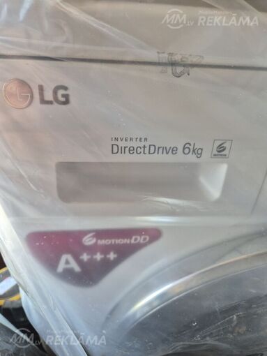 Veļasmašīna LG 6 kg A +++ - MM.LV