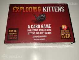 Exploding Kittens kāršu spēle - MM.LV