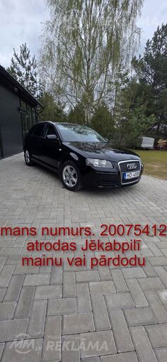 Audi A3, 2007/March, 480 000 km, 1.9 l.. Audi A3, 2007/March, 480 000 km, 1.9 l.. - MM.LV