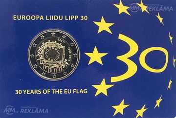 Эстония, монета номиналом 2 евро 2015 - MM.LV