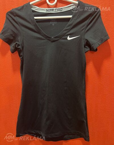 T - krekls Nike Pro Dri - Fit,melna krāsa sporta treniņam XS - MM.LV