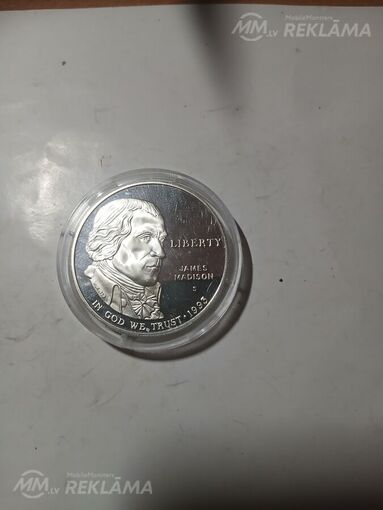 1 доллар 1993 год - MM.LV