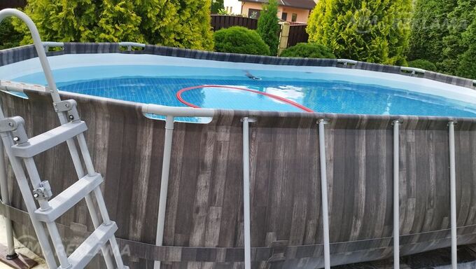 Продам каркасный бассейн 320660 x 125 см Продам каркасный бассейн 320660 x 125 см - MM.LV