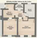 Apartment in Riga, Grizinkalns, 60 м², 2 rm., 2 floor. - MM.LV - 2