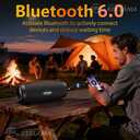Jauna Bluetooth skaļruņa 60w Ortizan M8 mini - 2 Jauna Bluetooth skaļruņa 60w Ortizan M8 mini - MM.LV - 2