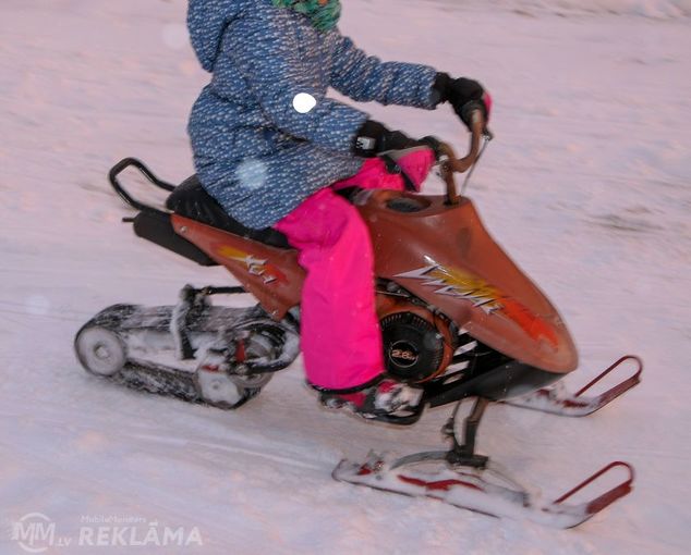 Pārdod bērnu sniega motociklu - MM.LV