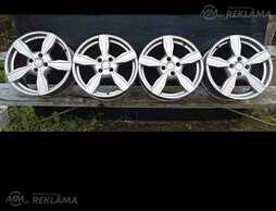 Lietie diski Peugeot R17/7.5 J, Perfektā stāvoklī. - MM.LV
