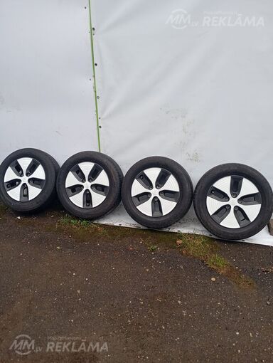Light alloy wheels KIA, Nissan R16/6.5 J, Perfect condition. - MM.LV