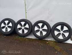 Light alloy wheels KIA, Nissan R16/6.5 J, Perfect condition. - MM.LV