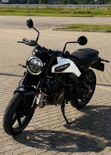Мотоцикл Husqvarna Vitpilen, 2025, 1 500 км, 125.0 см3. Мотоцикл Husqvarna Vitpilen, 2025, 1 500 км, 125.0 см3. - MM.LV