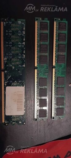 Apacer 512 MB DDR2 PC2-5300 2x Kingston 1 GB DDR2 Apacer 512 MB DDR2 PC2-5300 2x Kingston 1 GB DDR2 - MM.LV