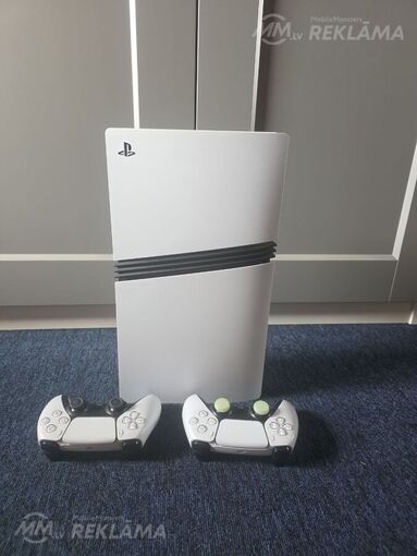 Spēļu konsole Sony Play Station 5 PRO 2TB, Perfektā stāvoklī. Spēļu konsole Sony Play Station 5 PRO 2TB, Perfektā stāvoklī. - MM.LV