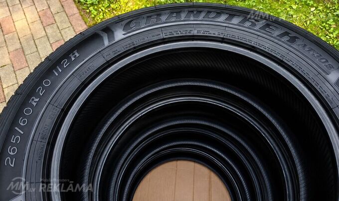 Покрышки Dunlop Grandtrek AT30S M+S, 265/60/R20, Новые. - MM.LV
