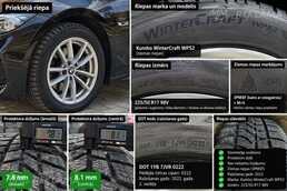 Riepas kumho WinterCraft 225/50/R17, Lietotas. - MM.LV