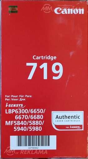 Cartridge 719 - MM.LV