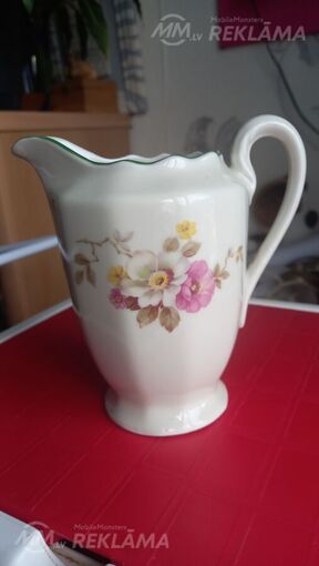 Винтажный молочник-сливочник. Рижской керамической фабрики. 1941-1947 - MM.LV