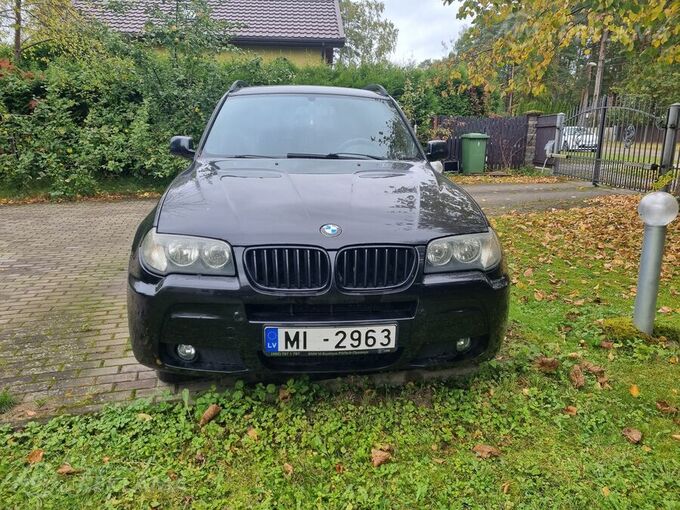 BMW X3, M sport package, 2007/December, 285 560 km, 2.0 l.. - MM.LV