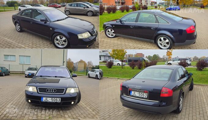 Audi A6, 2001/Январь, 184 500 км, 2.4 л.. Audi A6, 2001/Январь, 184 500 км, 2.4 л.. - MM.LV
