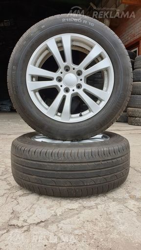 Light alloy wheels Rial 5x112 uz Audi VW MB R16, Good condition. - MM.LV