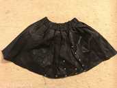 Cтильная юбка из мягкого кожезаменителя - MM.LV - 1